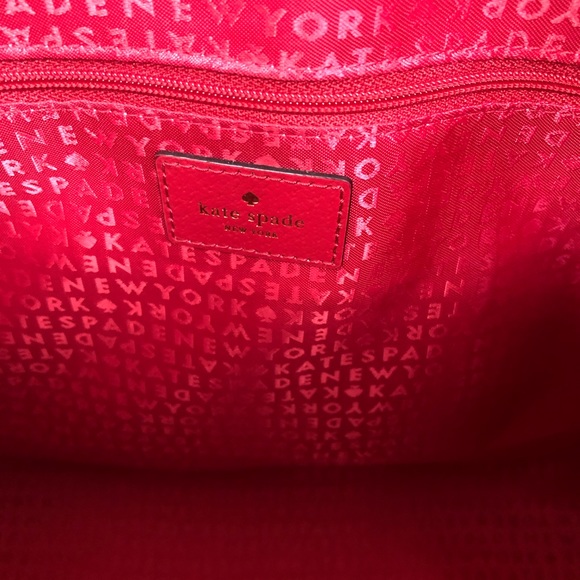 KATE SPADE RED HANDBAG 👜 - Picture 8 of 9